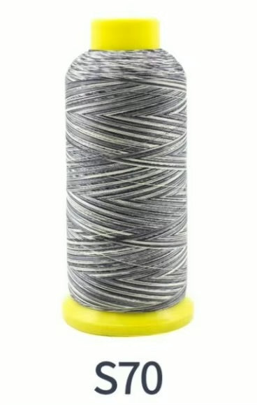 Black Ice Twist Polyneon Embroidery Thread #40 – 5500 Yards