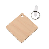 Iron-On-Ink Sublimation Key Chains – Customizable Double-Sided Blanks