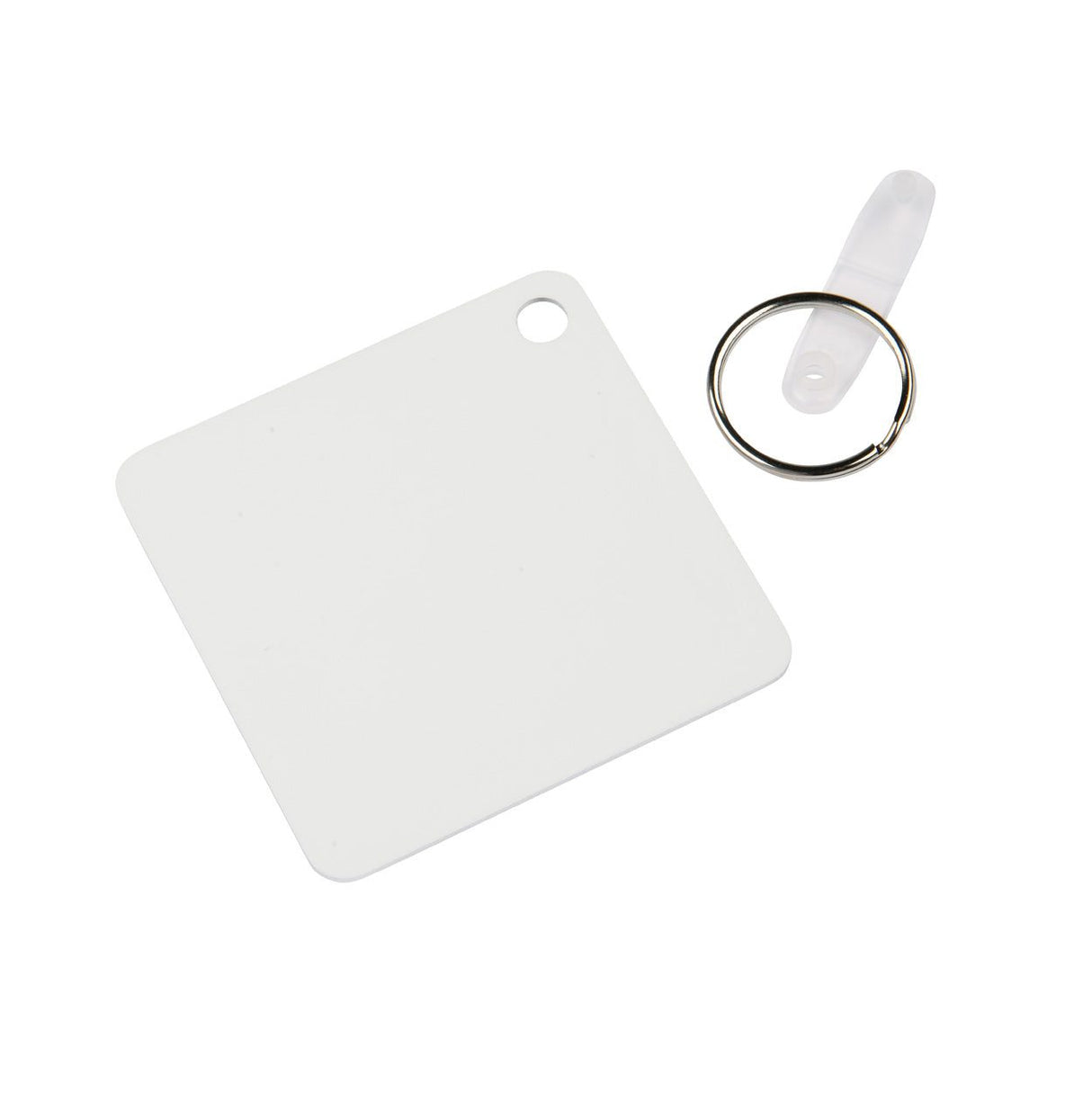 Iron-On-Ink Sublimation Key Chains – Customizable Double-Sided Blanks