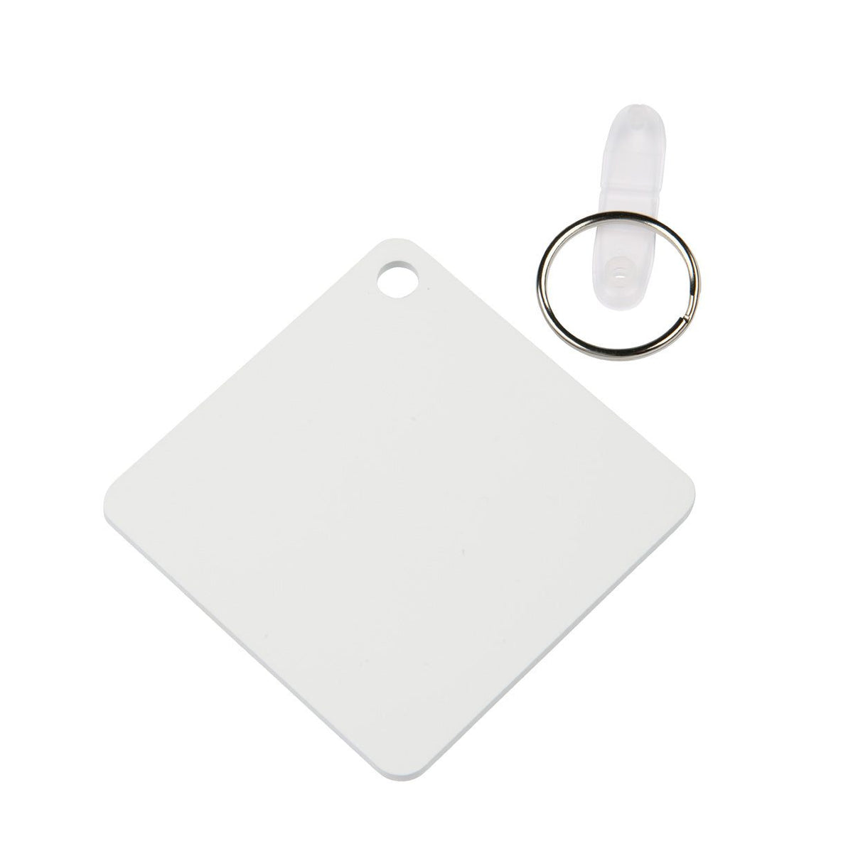 Iron-On-Ink Sublimation Key Chains – Customizable Double-Sided Blanks