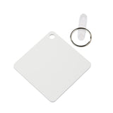 Iron-On-Ink Sublimation Key Chains – Customizable Double-Sided Blanks