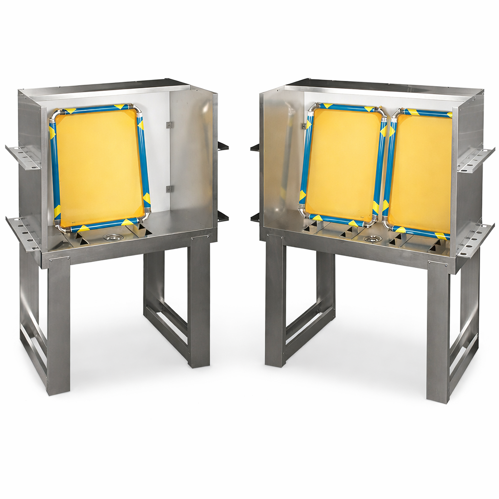 Vastex Washout Booth Deluxe Kit - Includes Washout Booth, Light Kit And Filter Mesh 120V Or 240V)