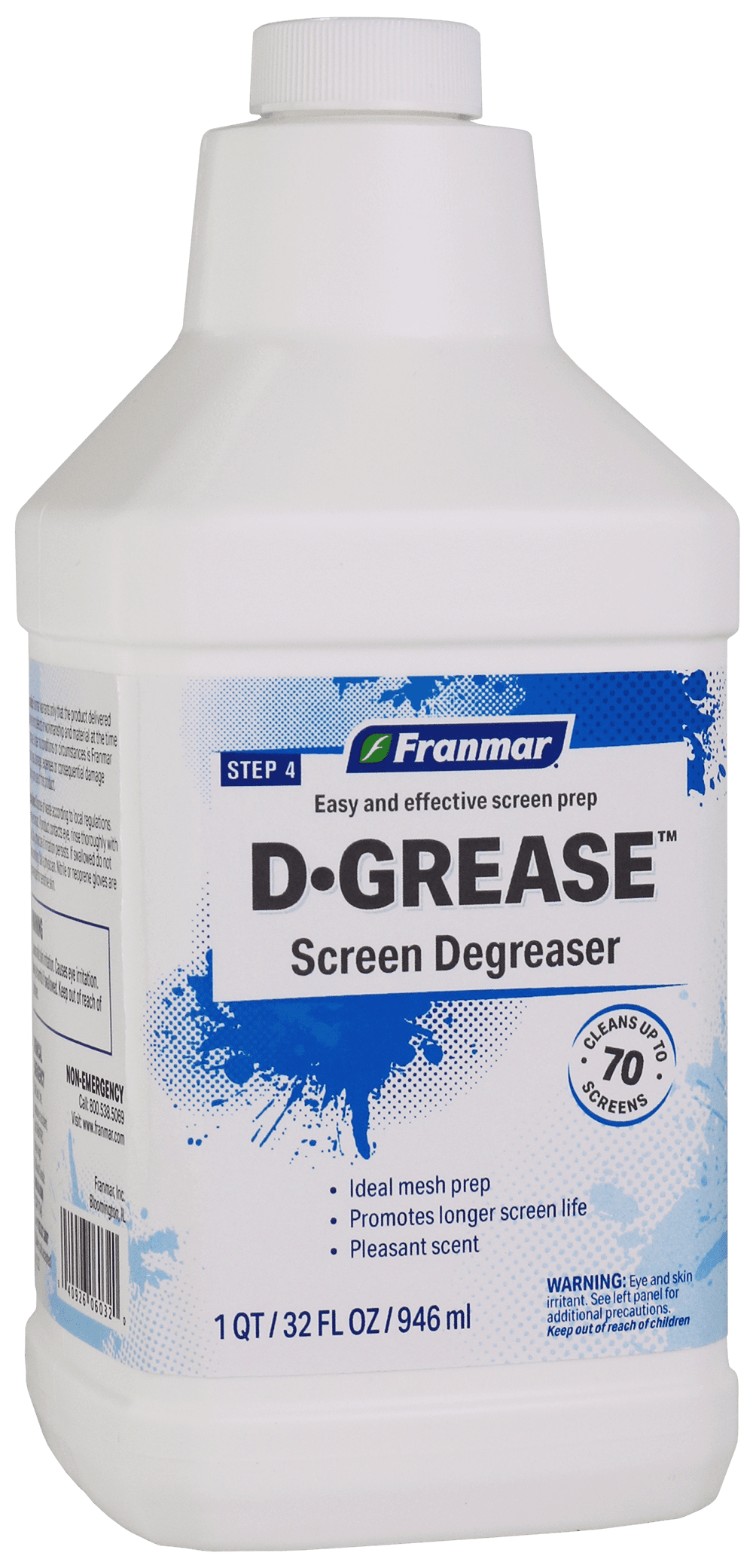 Franmar® D-Grease Screen Degreaser