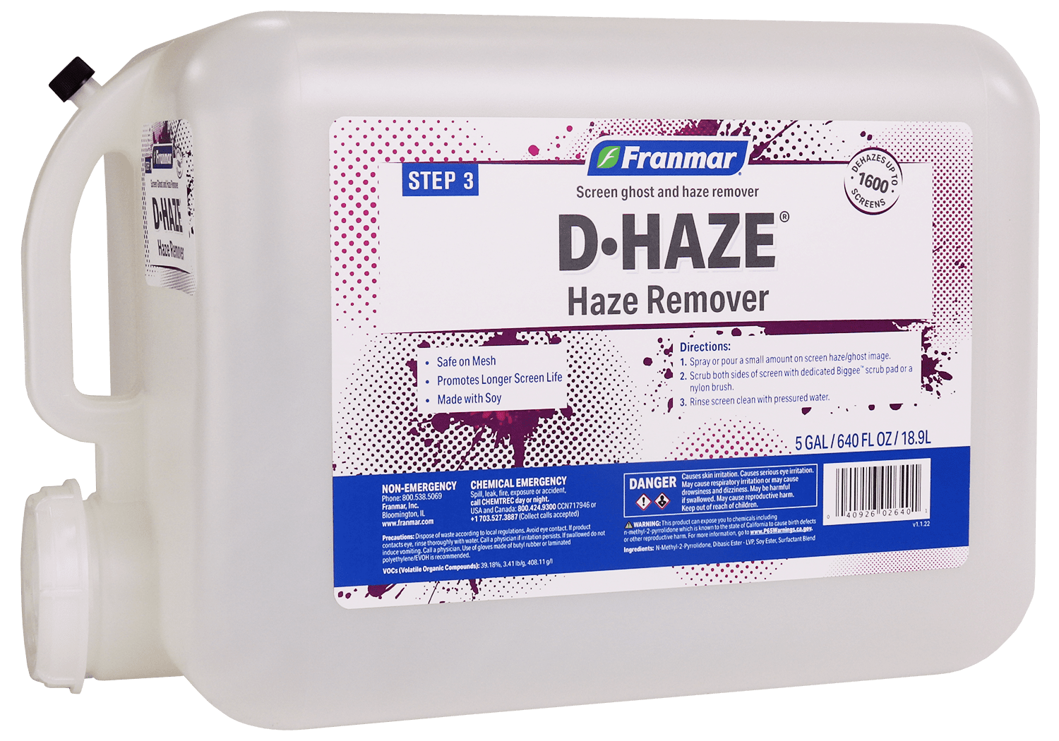 Franmar® D-Haze Haze Remover