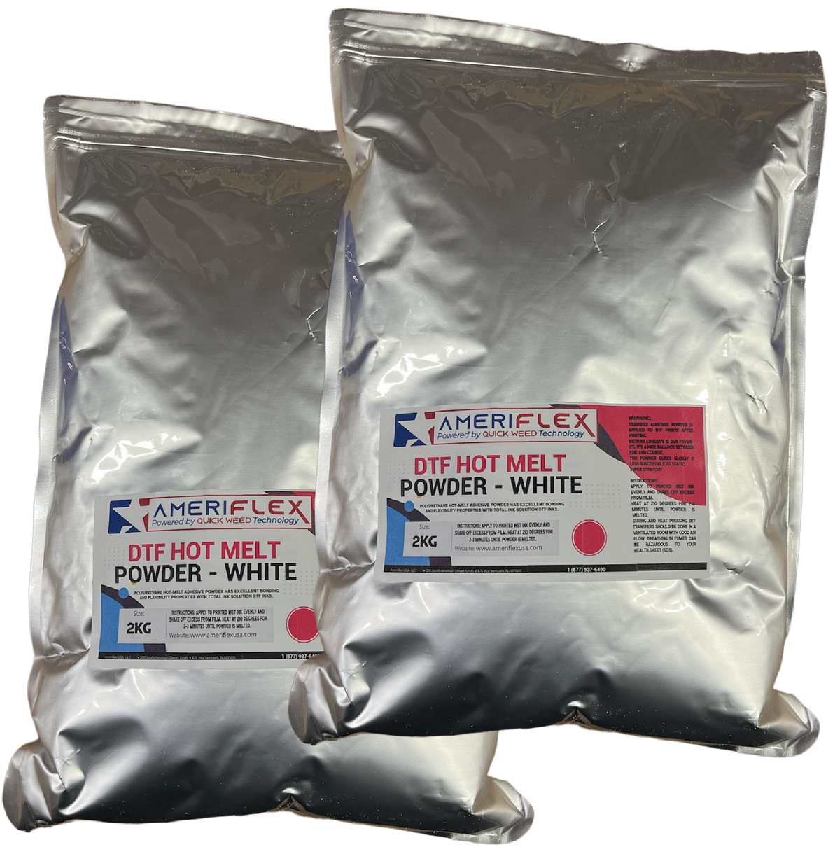 Hot Melt DTF White Powder 2.02 kg