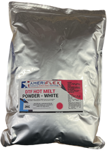 DTF Hot Melt Adhesive Powder – White – Strong Adhesion
