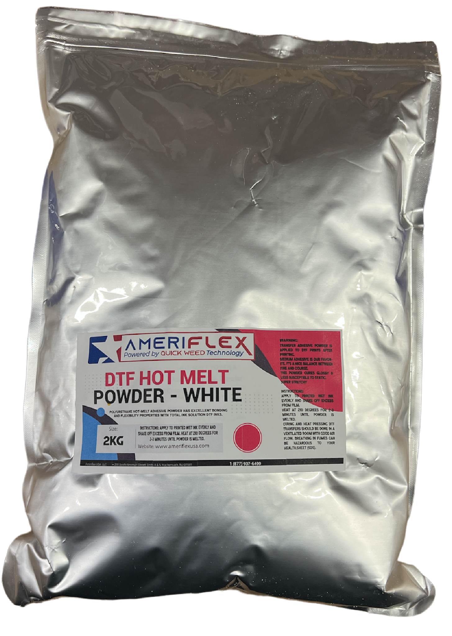 Hot Melt DTF White Powder 2.02 kg