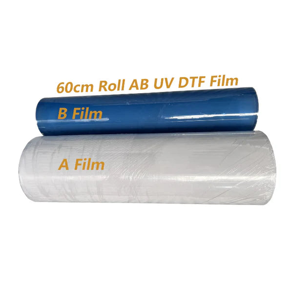 UV DTF 24" Transfer Film – 24" x 326 ft Roll – A/B Lamination