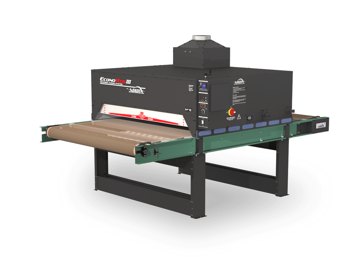 Vastex EconoRed III Infrared Conveyor Dryer – High-Performance, High-Volume Curing