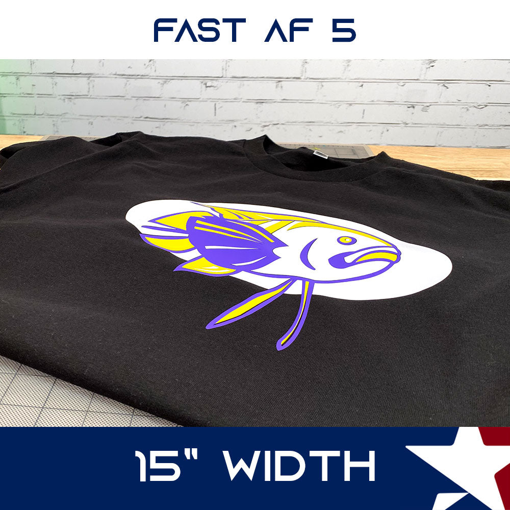 Quickweed™ Fast AF-5 Metallic Matte Heat Transfer Vinyl 15"