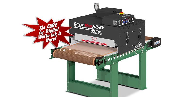 Vastex LittleRed XD Dual Zone Conveyor Dryers – High-Performance DTG & Screen Printing Curing System