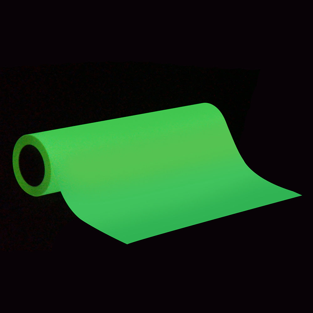 Quickweed™ Glow In The Dark Heat Transfer Vinyl 12"