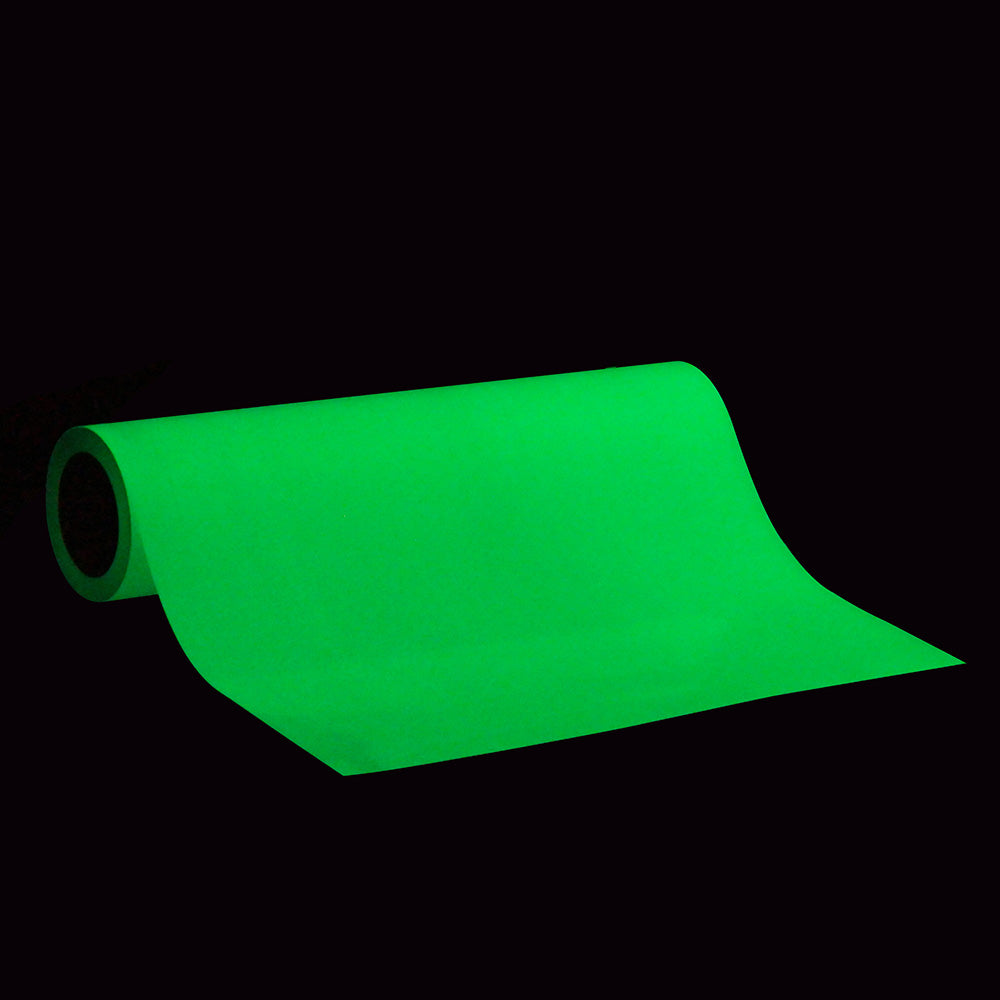 Quickweed™ Glow In The Dark Heat Transfer Vinyl 12"