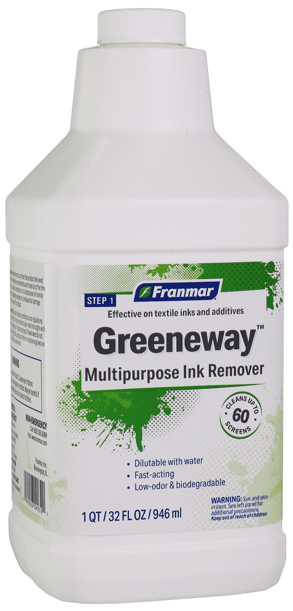 Franmar® Greeneway Multipurpose Ink Remover