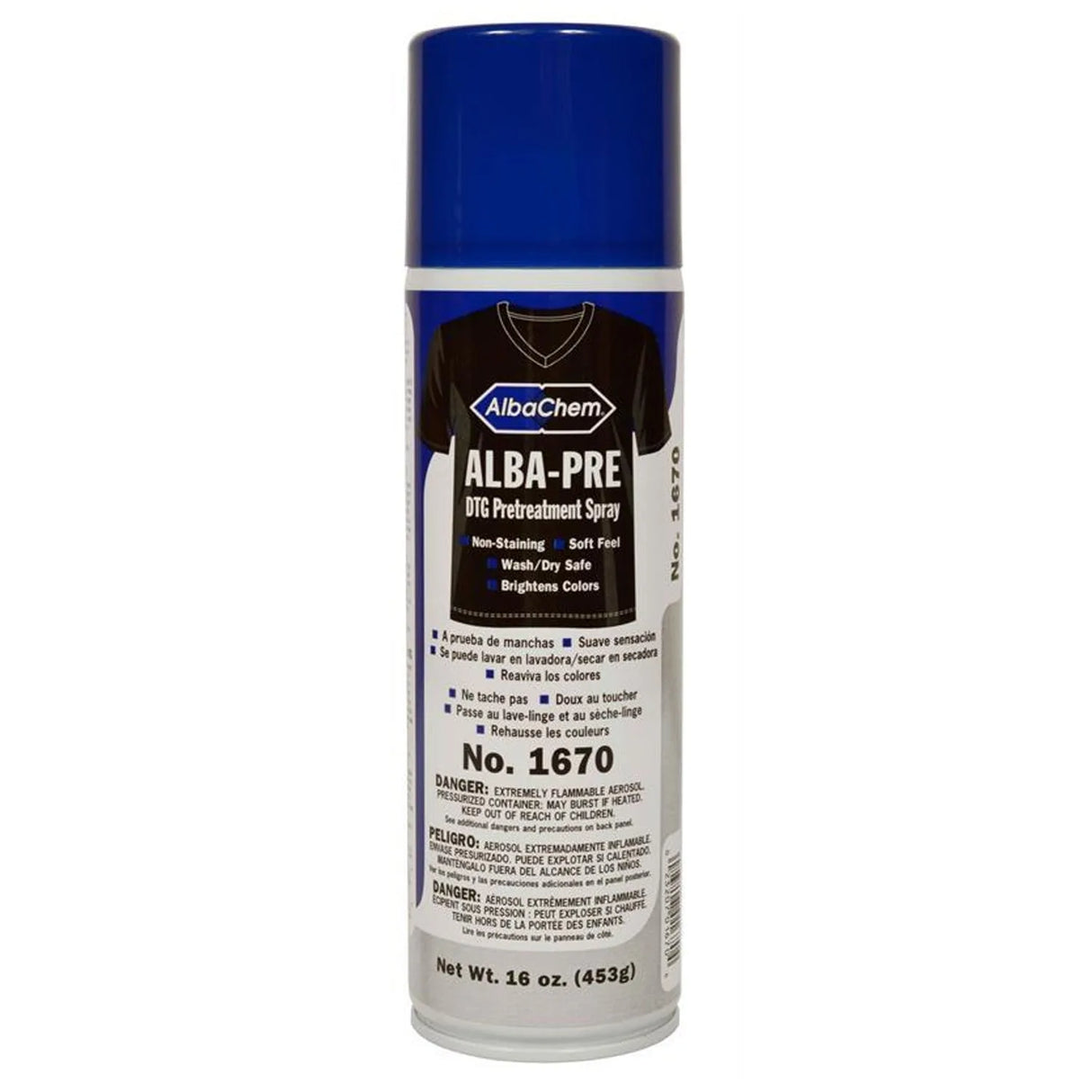 DTG Pretreat Spray Bright Colors 15.75oz