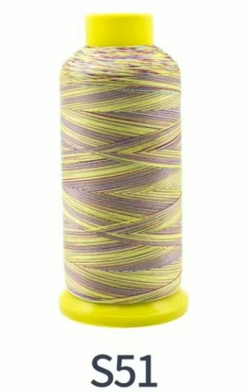 Lakers Twist - Premium Polyester Embroidery Thread for Superior Stitching