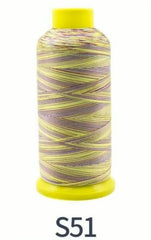 Lakers Twist - Premium Polyester Embroidery Thread for Superior Stitching