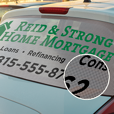 Lumina® by FDC 7267 Print Media: Perforated, Removable Adhesive