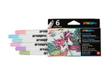 Pastel Sublimation Markers – 6 Count