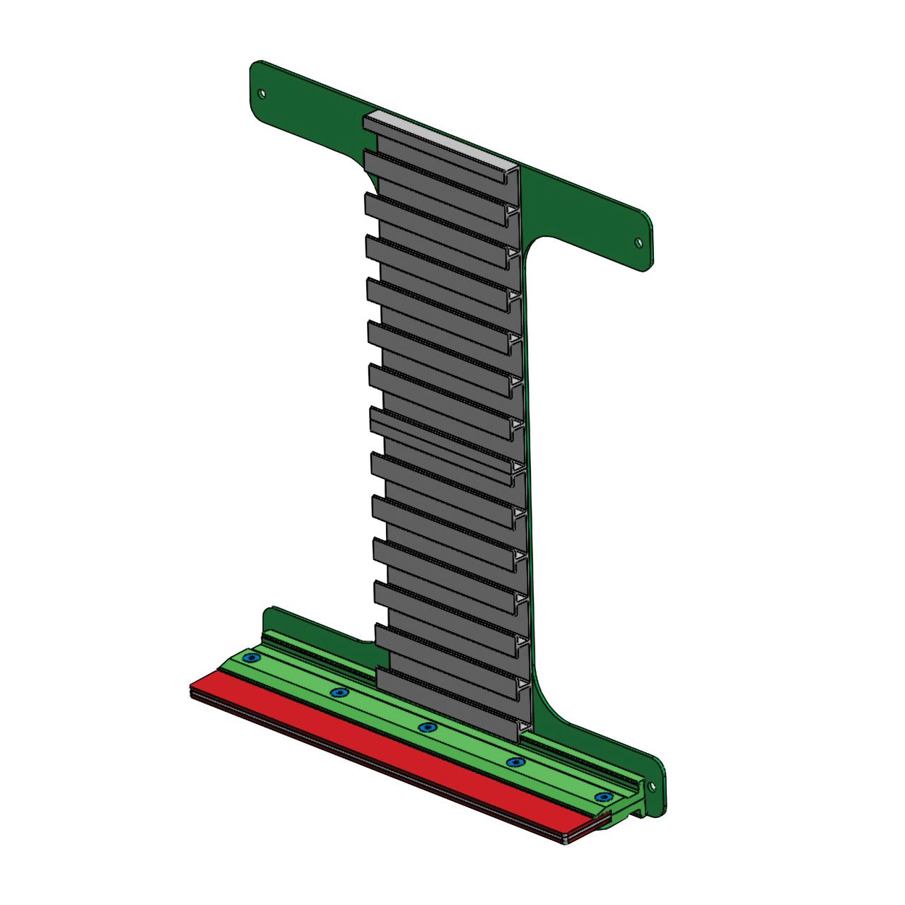 Badass Squeegee Rack | Heavy-Duty Screen Printing Squeegee Organize