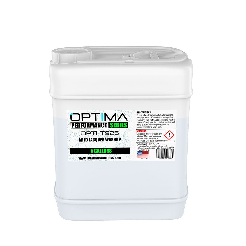 Total Ink Solutions® Opti-925 Mild Lacquer Washup