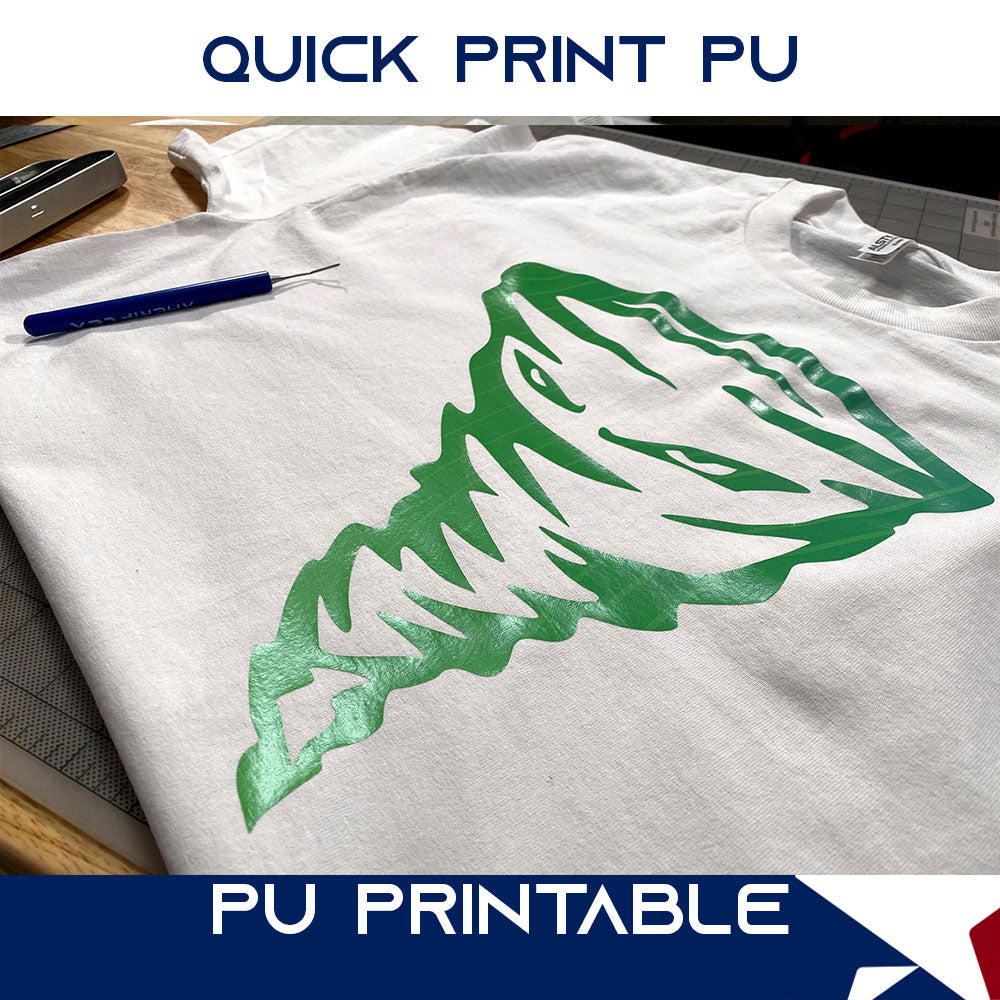 QuickPrint™ PU Semi-Gloss Printable Heat Transfer Vinyl