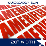 QuickCadd™ Slim PU Heat Transfer Vinyl 20" X 1 YD