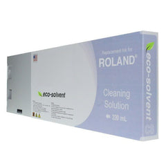 Roland Cleaning Solution Cartridge For Roland Eco-Sol Max And Eco Sol-Max 2 - 220 Ml