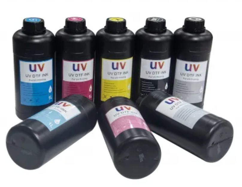 UV DTF Inks – 1L Bottles – High-Quality UV