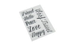 Sublimation Stamps - Hand Lettered Basics