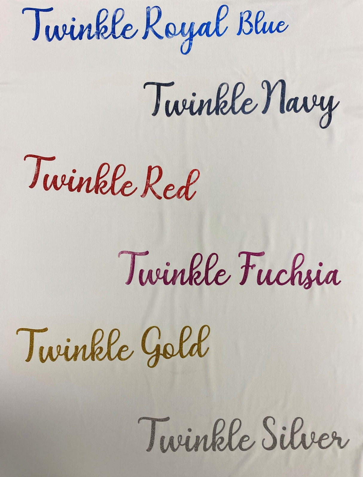 Siser® Twinkle Heat Transfer Vinyl - 20" X 1 YD