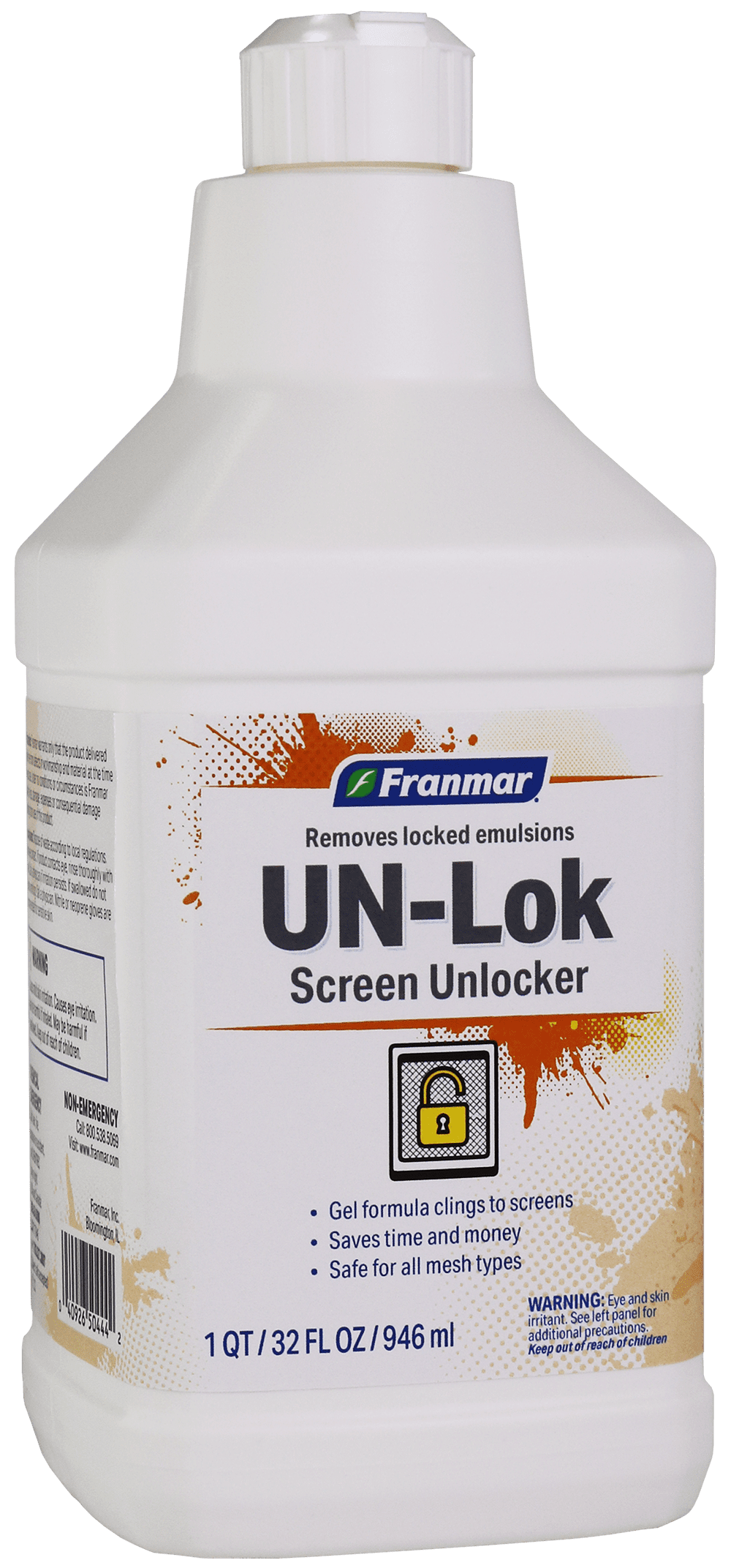 Franmar Un-Lok Locked Emulsion Ink Remover