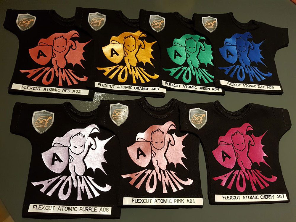 Flexcut Atomic Heat Transfer Vinyl - 17.7" X 1 YD