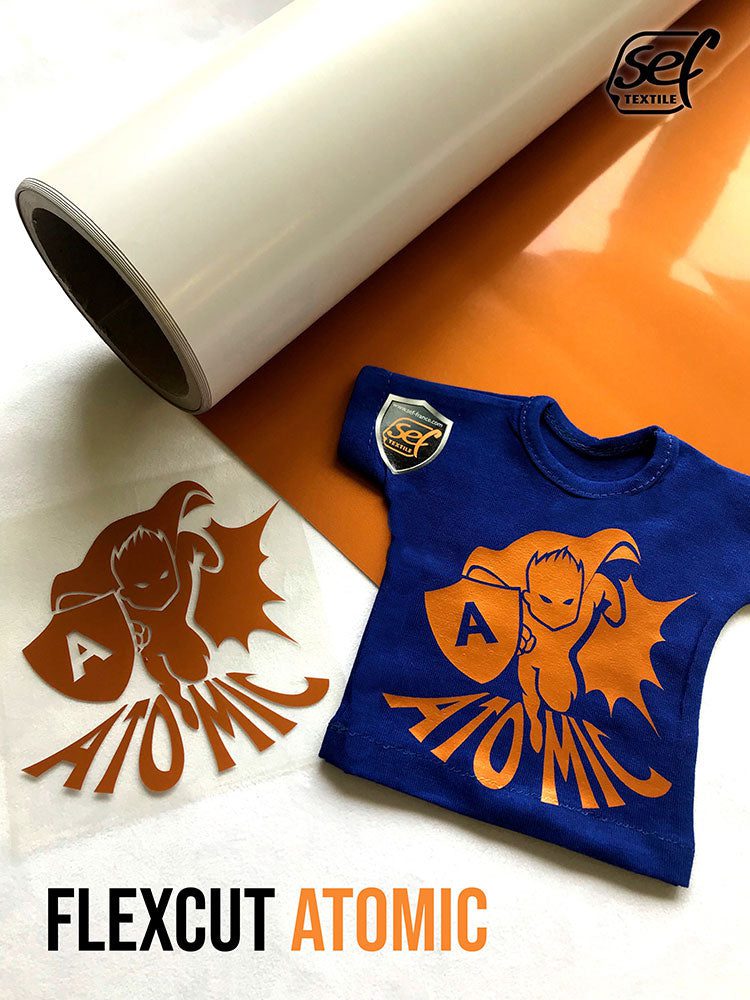 Flexcut Atomic Heat Transfer Vinyl - 17.7" X 1 YD