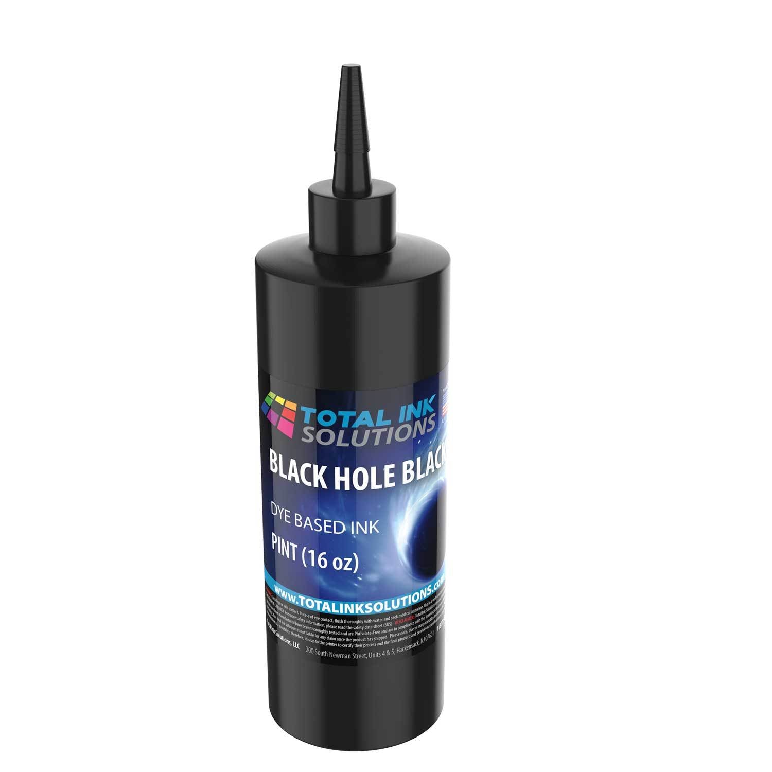 Inkjet Black Hole Black Ink | High-Density, Ultra-Black Ink for Film Positives & Screen Printing