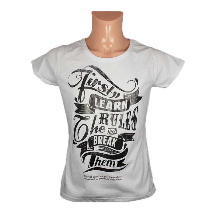 FOREVER Flex-Soft (No-Cut) Laser/LED Heat Transfer Paper – A + B Sheet Set (8.5" x 11")