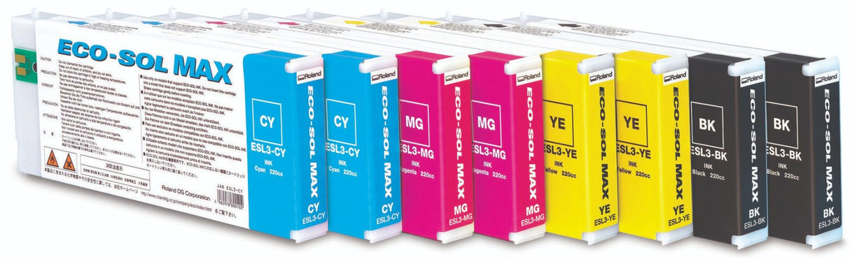 Roland Eco-Sol Max - ESL3 220cc - Ink Cartridge