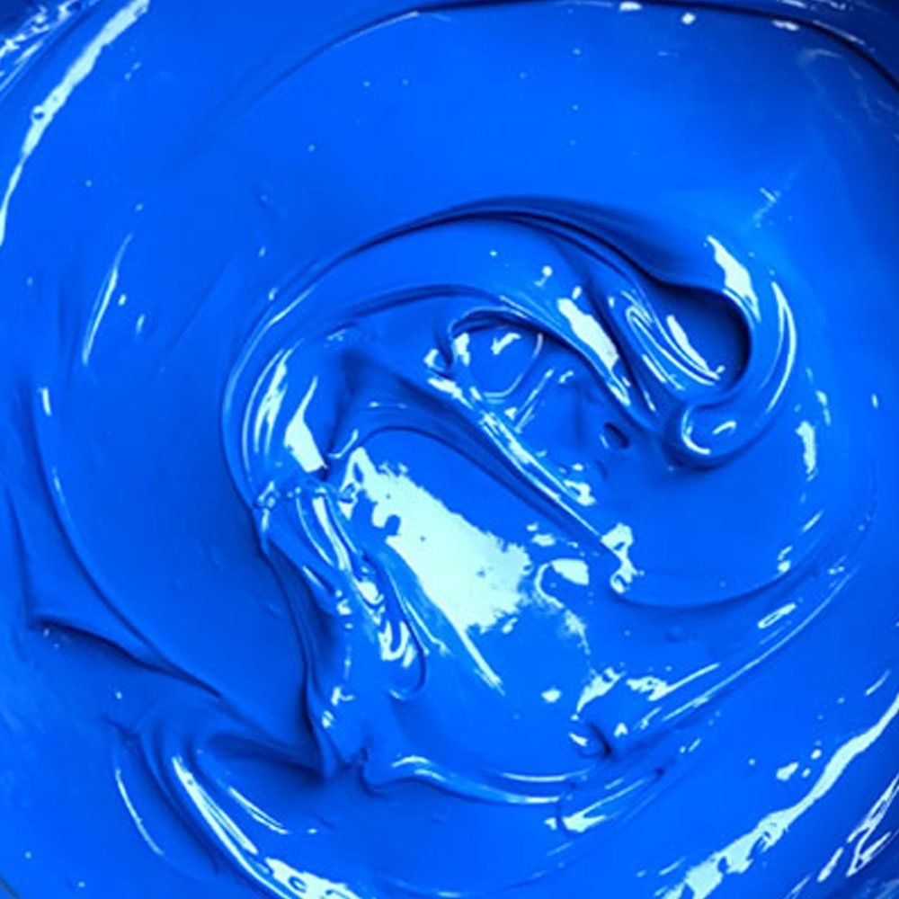 Waterbase Fluorescent Ink – Brilliant Blue | Eco-Friendly, Soft-Hand Ink for High-Impact Prints