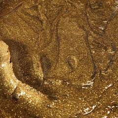 Total Ink Solutions® Brilliant Gold Glitter Plastisol Ink – Radiant Sparkle & High Opacity