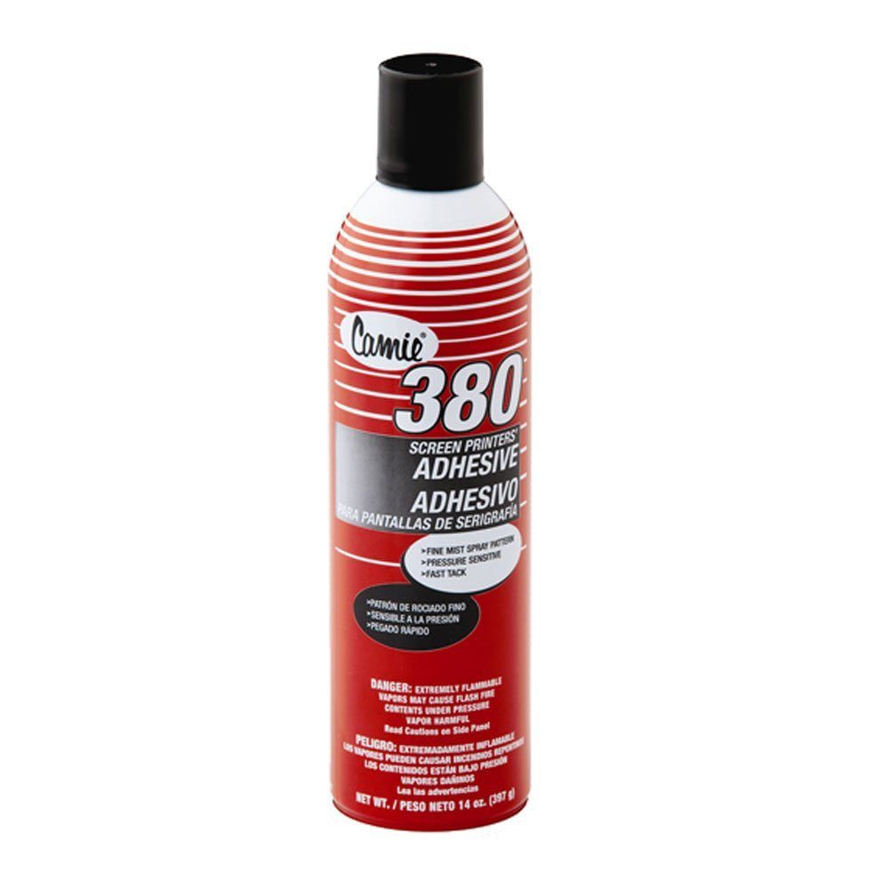 Camie 380 Mist Spray Screen Printer’s Adhesive 14oz