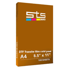 STS DTF Transfer Film A4 8.5 X 11 Sheets