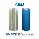 UV DTF Transfer Film – 326 ft Roll – A/B Lamination