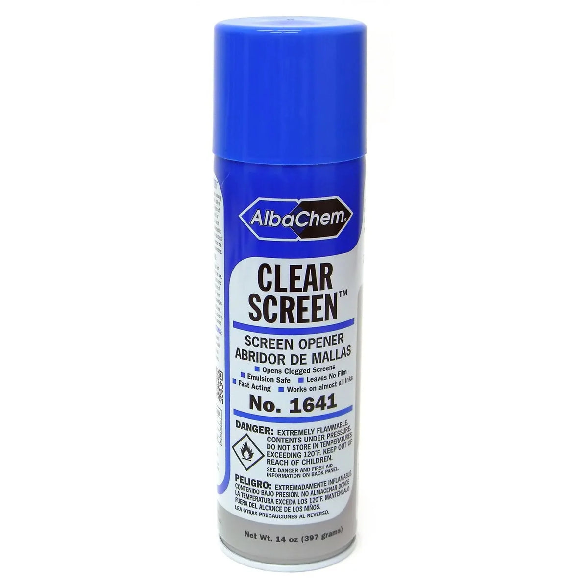 AlbaChem® Clear Screen 1641 | Screen Opener & Cleaner for Screen Printing