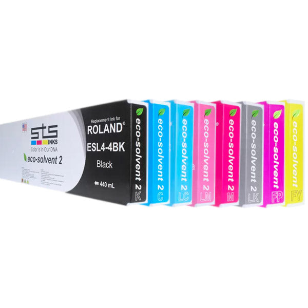 STS Inks Replacement Cartridge for Roland Eco-Sol MAX 2 ® 440 ml ESL4-4
