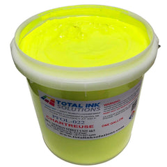 Waterbase Fluorescent Ink – Chartreuse | Eco-Friendly, Soft-Hand Ink for High-Impact Prints