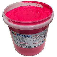 Waterbase Fluorescent Ink – Magenta | Eco-Friendly, Soft-Hand Ink for Vibrant Prints