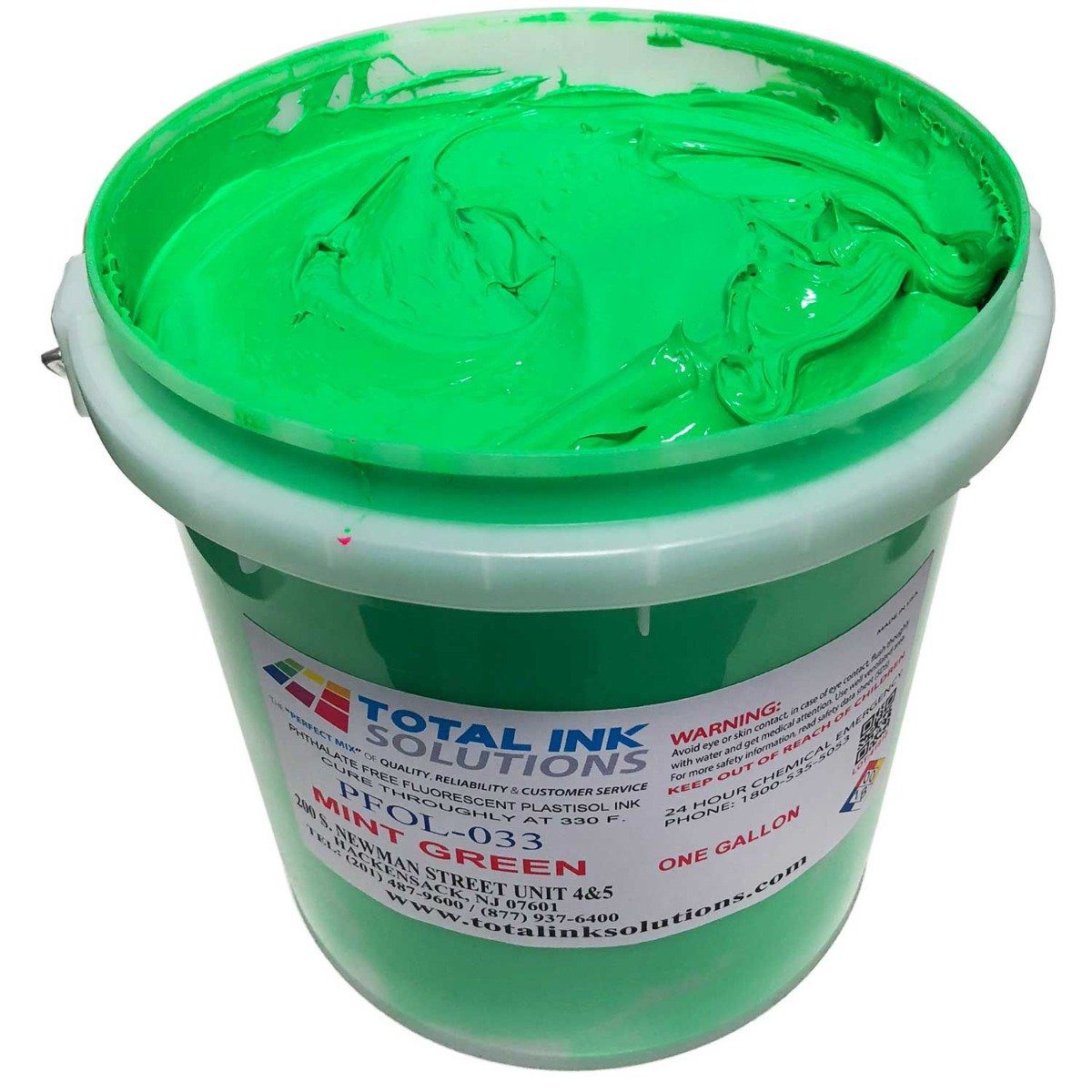 Water-Based Fluorescent Ink – Mint Green