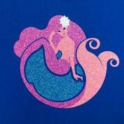 Glitter White and Neon Heat Transfer Vinyl - 12" X 1 YD