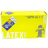 XL Latex Gloves – Durable, Disposable Protection - Pack of 100