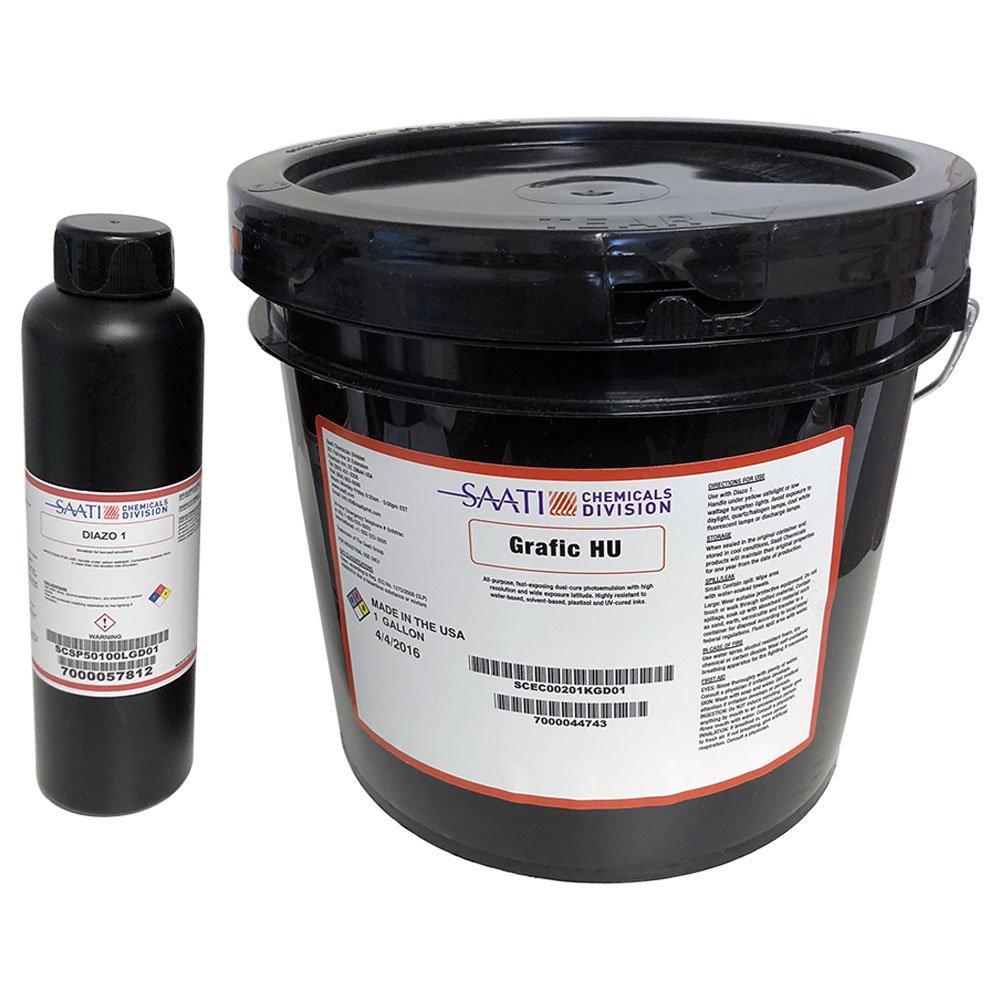 Saati Grafic HU + Diazo 1 – High-Performance Dual-Cure Emulsion